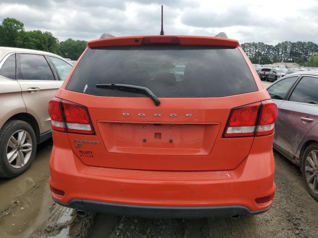 3C4PDDBG0JT257801 - 2018 DODGE JOURNEY SXT ORANGE photo 6