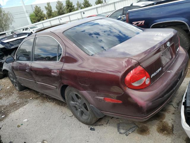 JN1CA31A5YT221223 - 2000 NISSAN MAXIMA GLE BURGUNDY photo 2