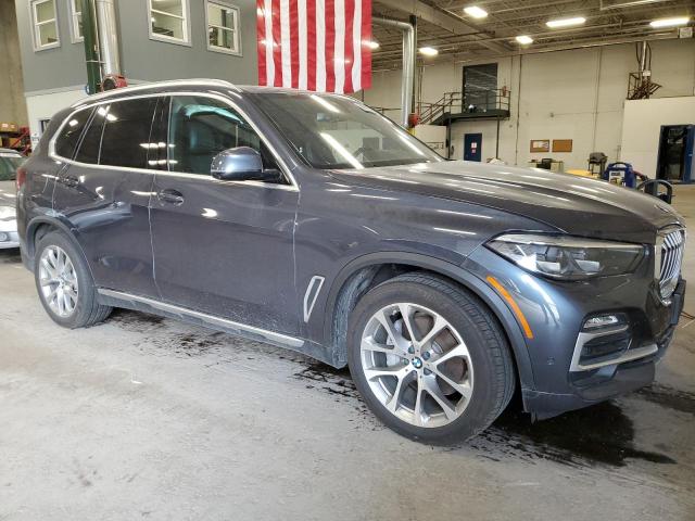 5UXCR6C02L9C99414 - 2020 BMW X5 XDRIVE40I BLUE photo 4