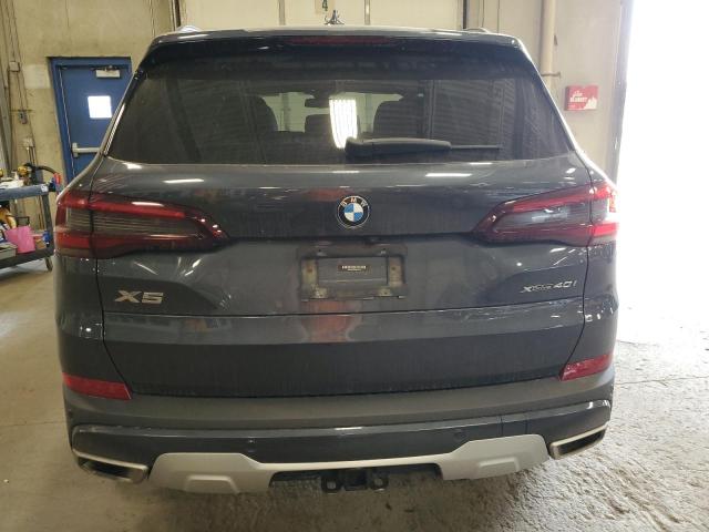 5UXCR6C02L9C99414 - 2020 BMW X5 XDRIVE40I BLUE photo 6