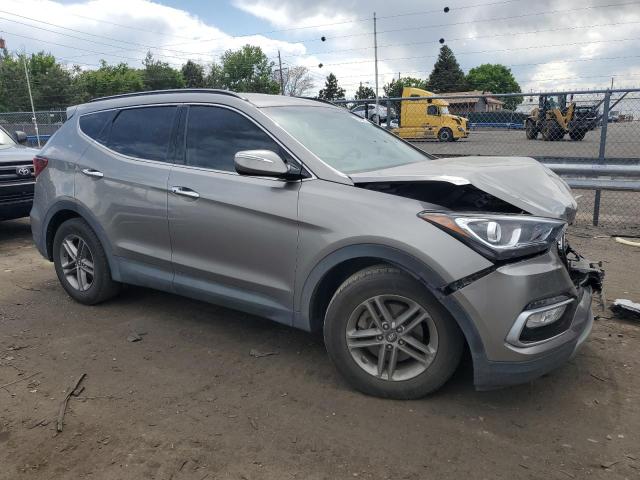 5XYZUDLB1JG554157 - 2018 HYUNDAI SANTA FE S GRAY photo 4