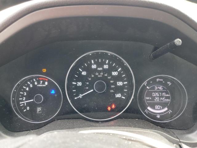 3CZRU6H78JM729078 - 2018 HONDA HR-V EXL أبيض صورة 9