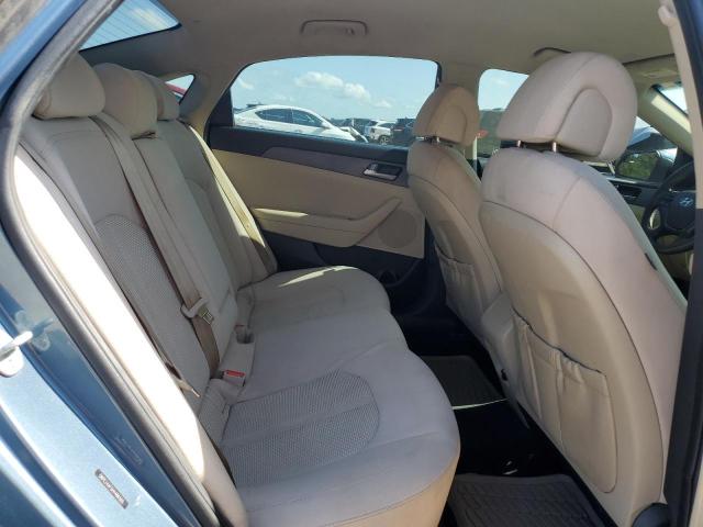 5NPE24AF5HH486569 - 2017 HYUNDAI SONATA SE BLUE photo 10