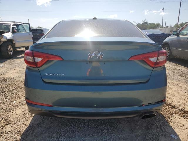 5NPE24AF5HH486569 - 2017 HYUNDAI SONATA SE BLUE photo 6