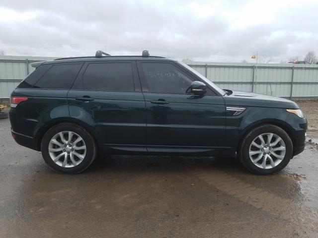 SALWR2KF0GA105695 - 2016 LAND ROVER RANGE ROVER SPORT HSE  photo 9