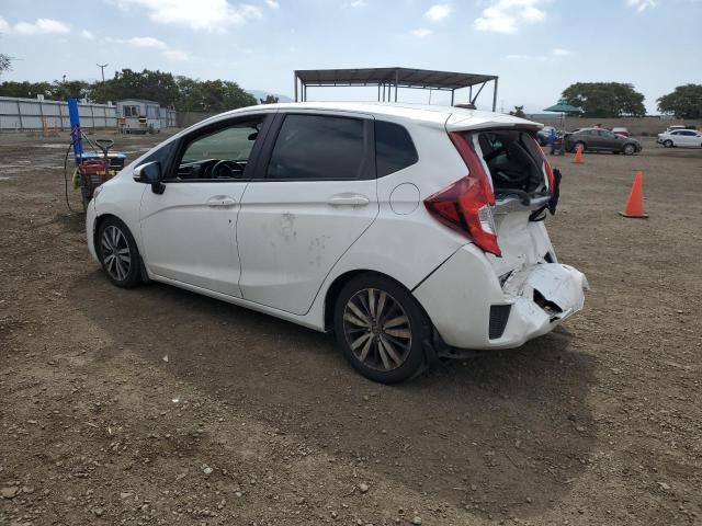 3HGGK5H81FM735643 - 2015 HONDA FIT EX WHITE photo 2