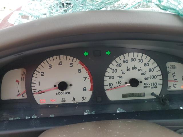 5TEGN92N03Z232888 - 2003 TOYOTA TACOMA DOUBLE CAB PRERUNNER RED photo 9