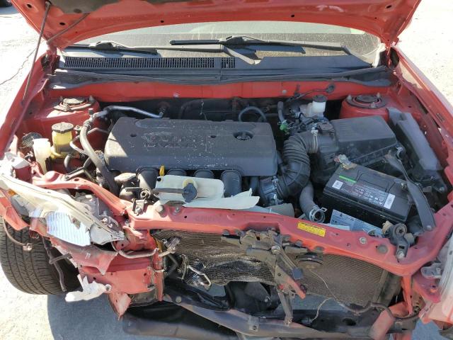 2T1KR32E65C414096 - 2005 TOYOTA COROLLA MA XR RED photo 11