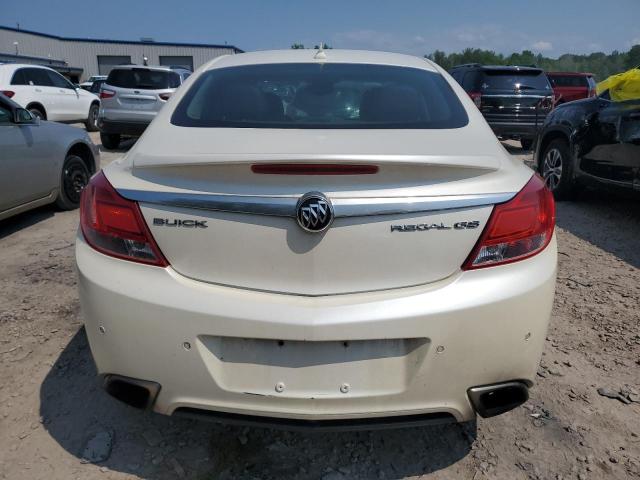 2G4GV5GV7C9127980 - 2012 BUICK REGAL GS Ақ фото 6