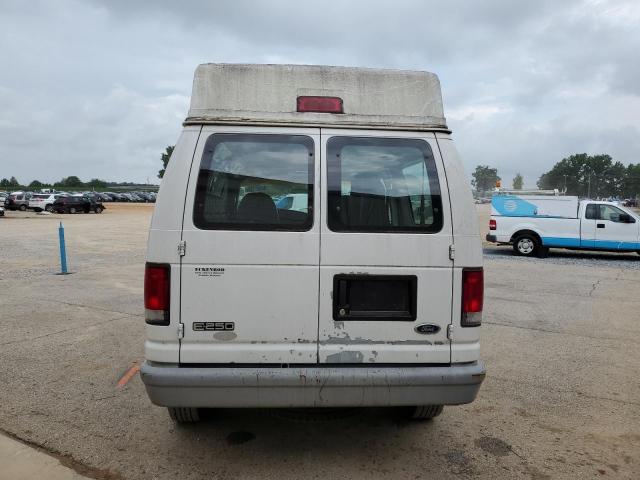 1FTNE2421XHB35143 - 1999 FORD ECONOLINE E250 VAN WHITE photo 6