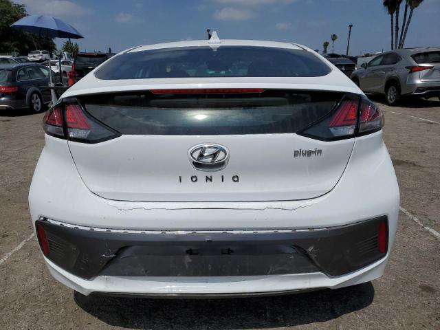 KMHC75LD7NU281598 - 2022 HYUNDAI IONIQ SEL WHITE photo 6