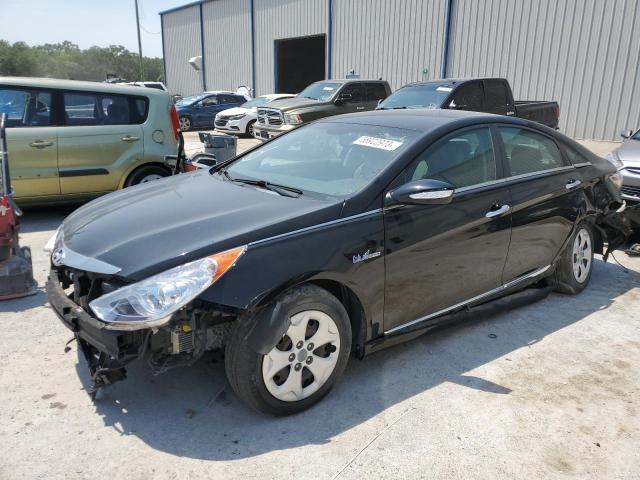 KMHEC4A48FA124215 - 2015 HYUNDAI SONATA HYBRID BLACK photo 1