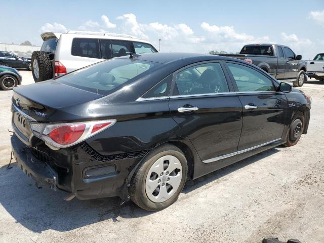 KMHEC4A48FA124215 - 2015 HYUNDAI SONATA HYBRID BLACK photo 3