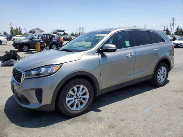 5XYPG4A33KG436168 - 2019 KIA SORENTO L GRAY photo 1