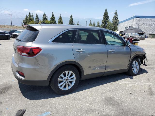 5XYPG4A33KG436168 - 2019 KIA SORENTO L GRAY photo 3