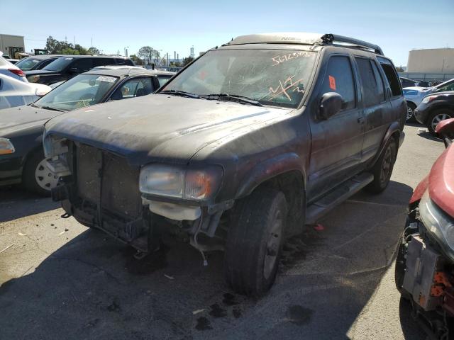 JN8DR09Y04W910691 - 2004 NISSAN PATHFINDER LE BLACK photo 2