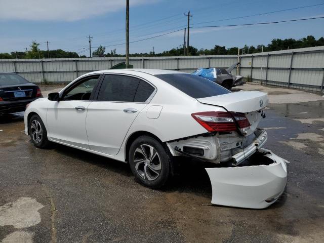 1HGCR2F38HA288826 - 2017 HONDA ACCORD LX WHITE photo 2