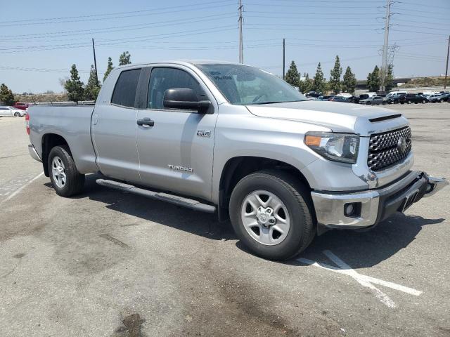 5TFRY5F19MX275022 - 2021 TOYOTA TUNDRA DOUBLE CAB SR/SR5 SILVER photo 4