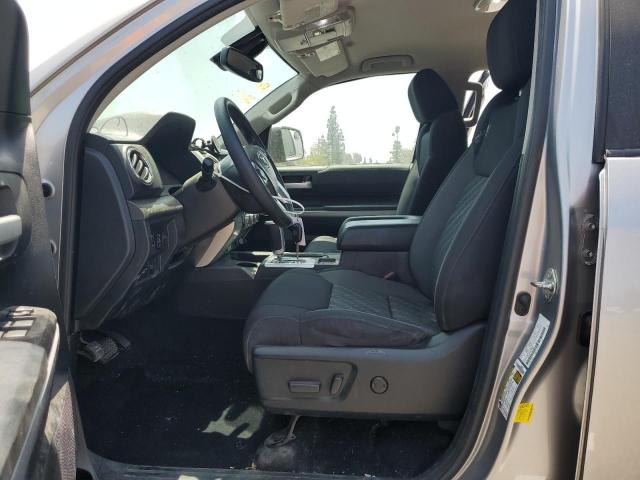5TFRY5F19MX275022 - 2021 TOYOTA TUNDRA DOUBLE CAB SR/SR5 SILVER photo 7