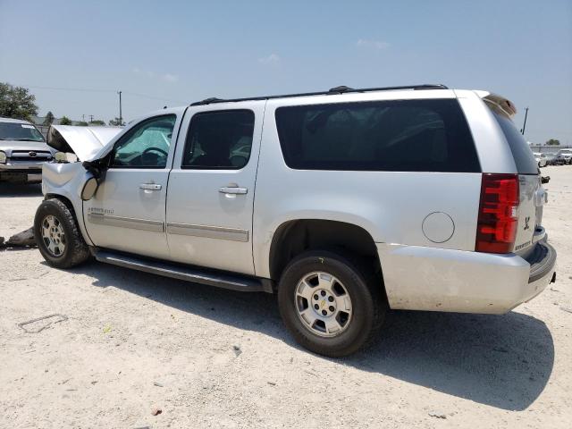 1GNSCJE03DR141782 - 2013 CHEVROLET SUBURBAN C1500 LT SILVER photo 2