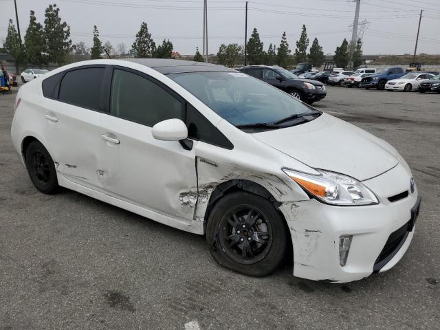 JTDKN3DU7C1512779 - 2012 TOYOTA PRIUS WHITE photo 4