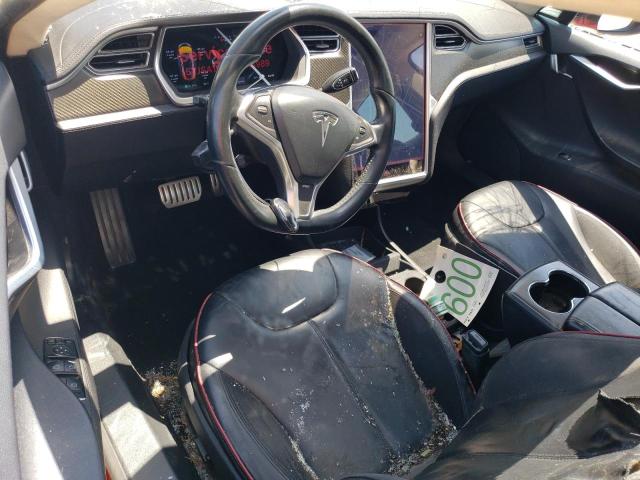 5YJSA1CP9DFP13989 - 2013 TESLA MODEL S 红色 照片 8