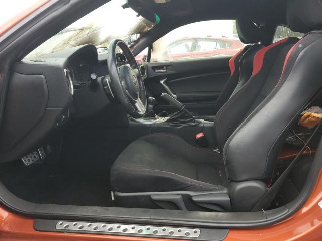 JF1ZNAA19E8708025 - 2014 TOYOTA SCION FR-S ნარინჯისფერი ფოტო 7