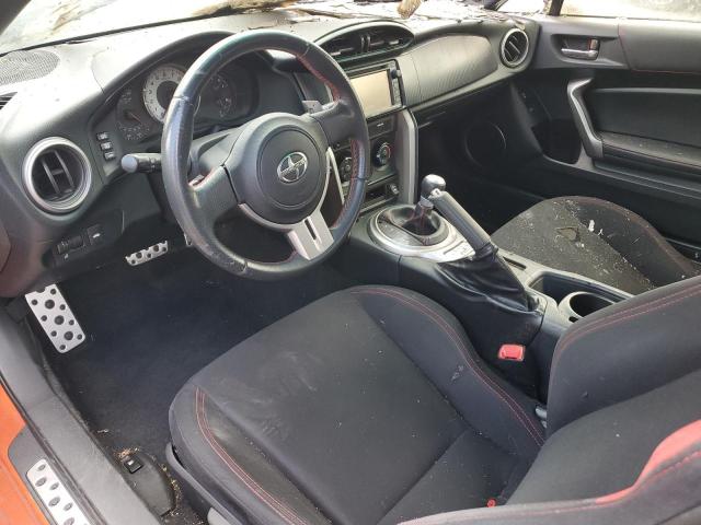 JF1ZNAA19E8708025 - 2014 TOYOTA SCION FR-S ნარინჯისფერი ფოტო 8