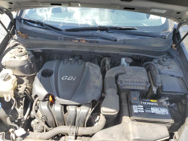 5NPEB4AC7CH489973 - 2012 HYUNDAI SONATA GLS GRAY photo 11