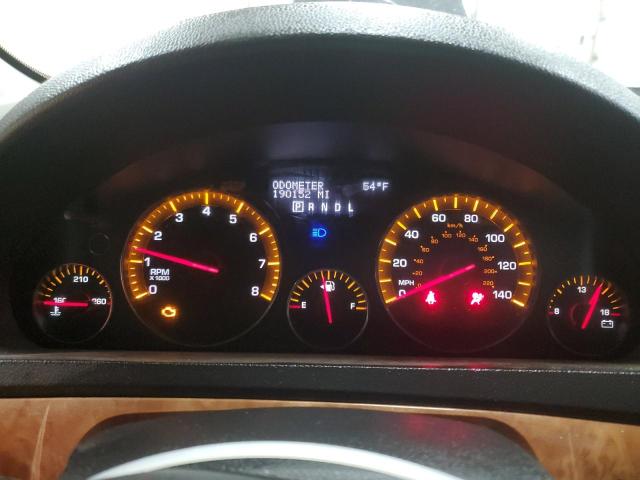 5GZER23778J160767 - 2008 SATURN OUTLOOK XR ნაცრისფერი ფოტო 9