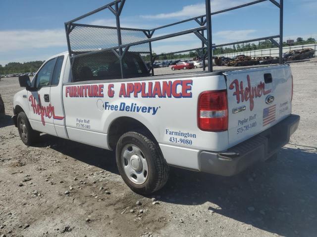 1FTRF12257KB41929 - 2007 FORD F150 WHITE photo 2