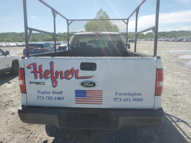 1FTRF12257KB41929 - 2007 FORD F150 WHITE photo 6