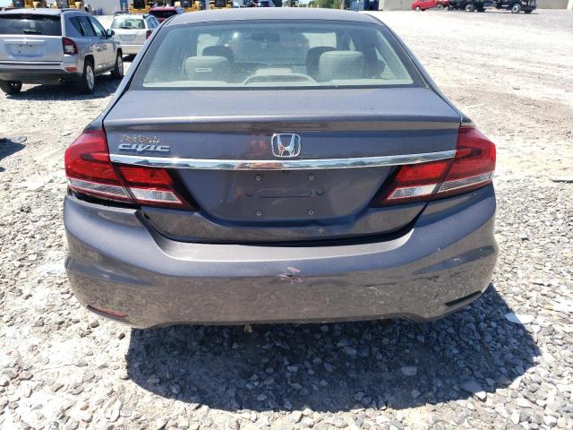 19XFB2F92FE036634 - 2015 HONDA CIVIC EXL GRAY photo 6