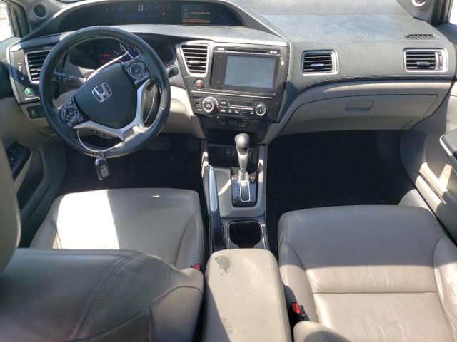 19XFB2F92FE036634 - 2015 HONDA CIVIC EXL GRAY photo 8