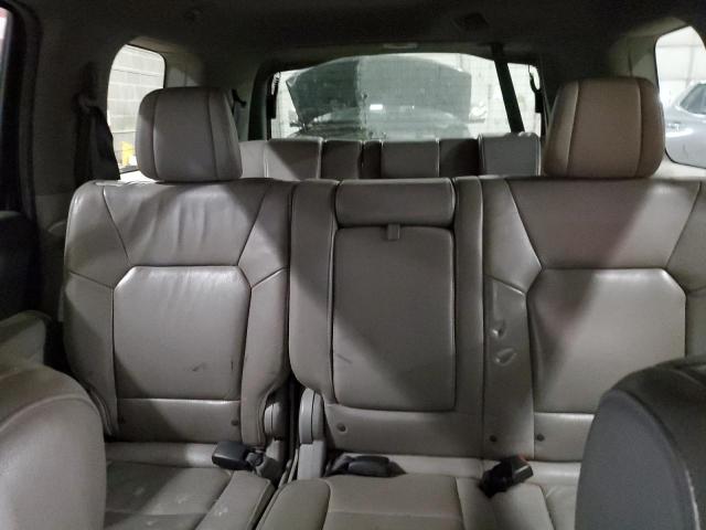 5FNYF4H63CB046462 - 2012 HONDA PILOT EXL BLUE photo 10