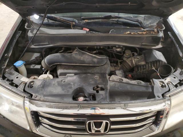 5FNYF4H63CB046462 - 2012 HONDA PILOT EXL BLUE photo 12