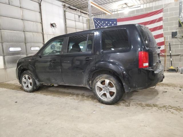 5FNYF4H63CB046462 - 2012 HONDA PILOT EXL BLUE photo 2