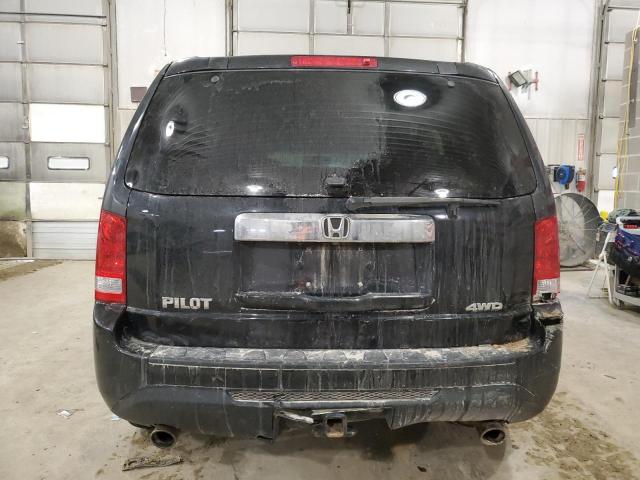 5FNYF4H63CB046462 - 2012 HONDA PILOT EXL BLUE photo 6