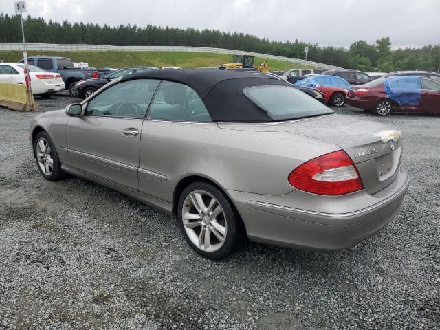 WDBTK56G16T055796 - 2006 MERCEDES-BENZ CLK350 350 BEIGE photo 2