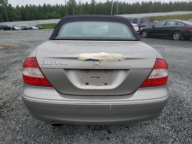 WDBTK56G16T055796 - 2006 MERCEDES-BENZ CLK350 350 BEIGE photo 6