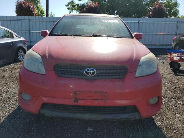2T1KR32E15C410490 - 2005 TOYOTA COROLLA MA XR RED photo 5