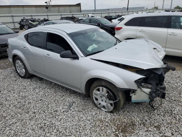 1B3BD4FG1BN559024 - 2011 DODGE AVENGER EXPRESS 银色 照片 4