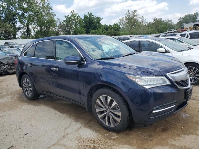 5FRYD4H40GB057086 - 2016 ACURA MDX TECHNOLOGY BLUE photo 4