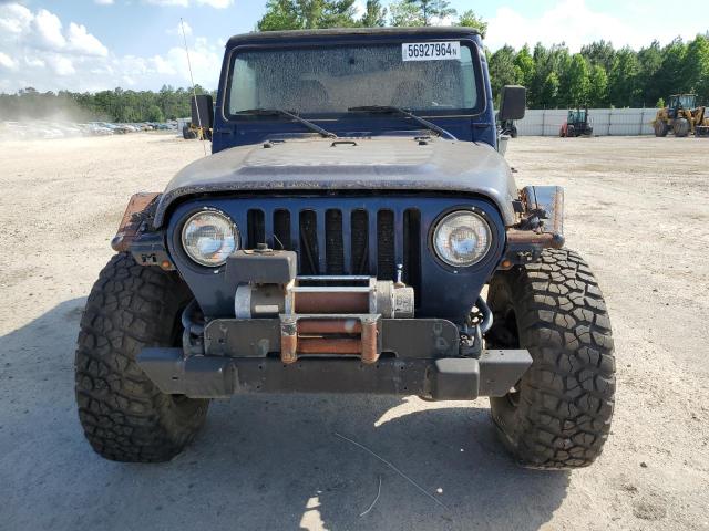 1J4FA39S02P742786 - 2002 JEEP WRANGLER / X BLUE photo 5