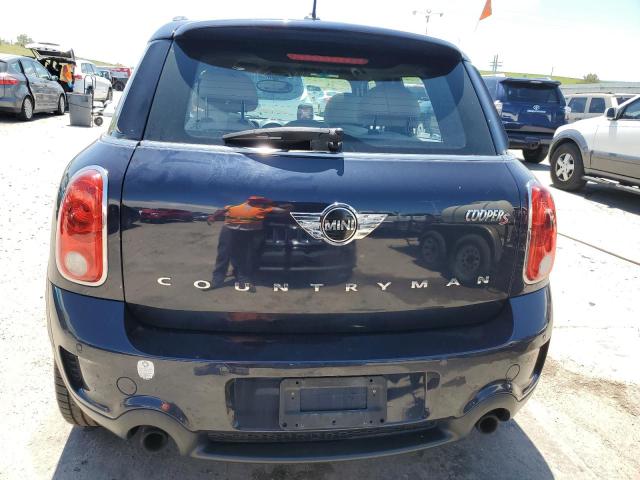 WMWZC5C57EWP38950 - 2014 MINI COOPER S COUNTRYMAN BLUE photo 6