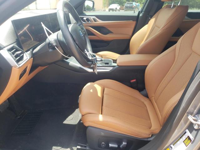 WBY73AW08PFN75939 - 2023 BMW I4 EDRIVE 40 GRAY photo 7