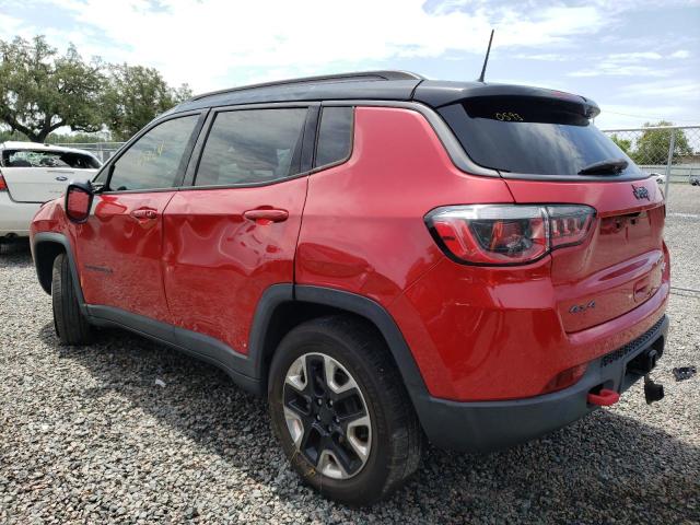 3C4NJDDB7JT130593 - 2018 JEEP COMPASS TRAILHAWK RED photo 2