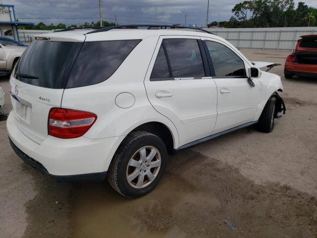 4JGBB86E37A202531 - 2007 MERCEDES-BENZ ML350 350 WHITE photo 3