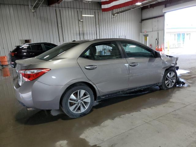 2T1BPRHE3FC248668 - 2015 TOYOTA COROLLA ECO GRAY photo 3