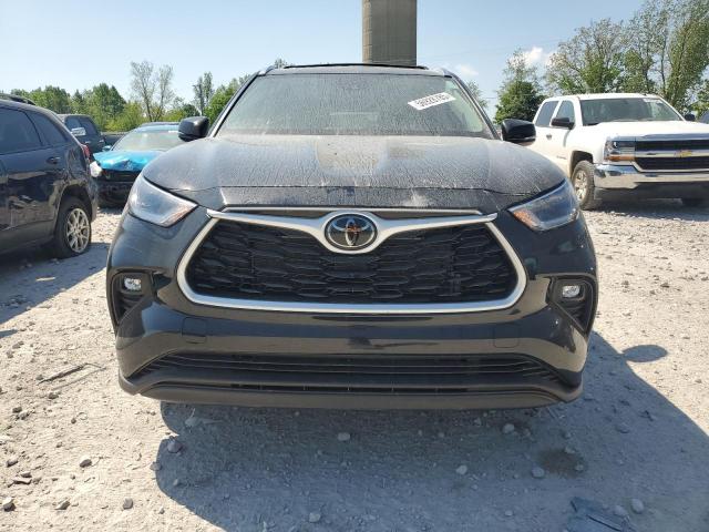 5TDGZRBH9MS122161 - 2021 TOYOTA HIGHLANDER XLE BLACK photo 5